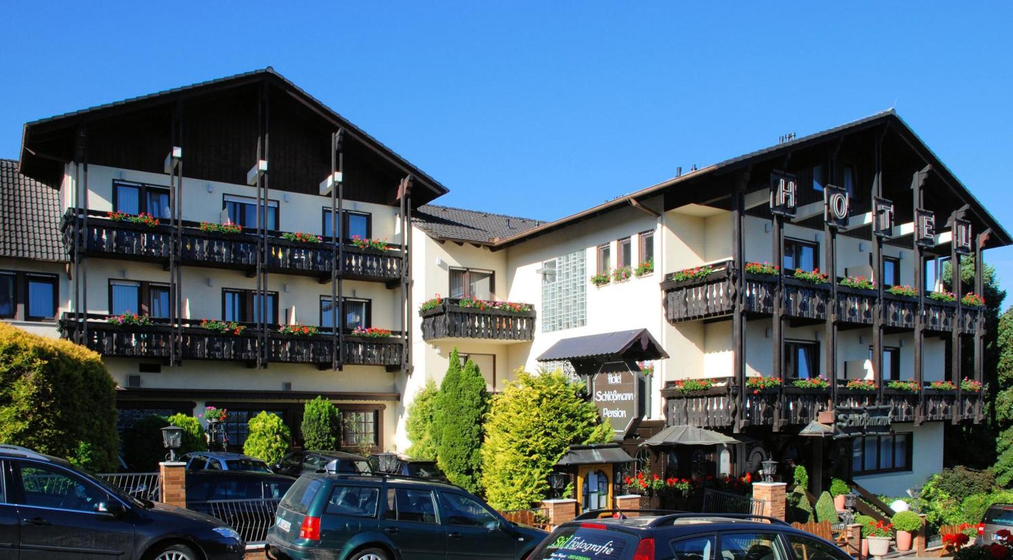 Hotel Schloessmann Garni Bad König Exterior foto